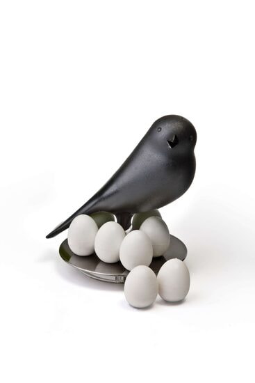 Набор магнитов Egg Sparrow, черный