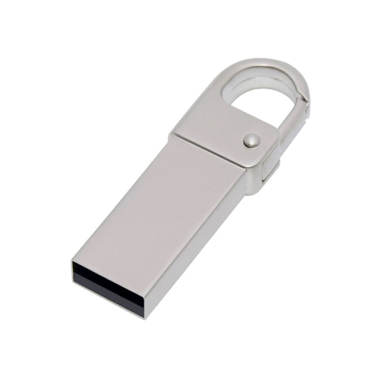 Флешка Carabine 16 Гб в футляре, серебристая