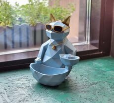 Статуэтка хранитель Кот фантазер