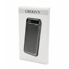 Внешний аккумулятор Groovy 10000 Mah с быстрой зарядкой
