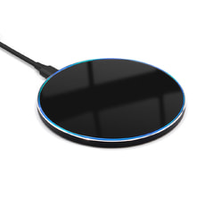 Беспроводное зарядное устройство Gravy с подсветкой и гравировкой 15W Беспроводное зарядное устройство Gravy с подсветкой и гравировкой 15W