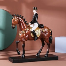 Статуэтка Наездница и лошадь
