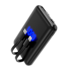 Внешний аккумулятор Eron с подсветкой гравировки, 5000 mAh