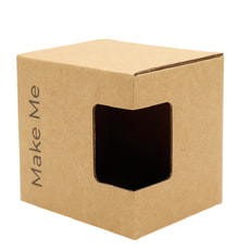 Коробка глянцевая для кружки Make me