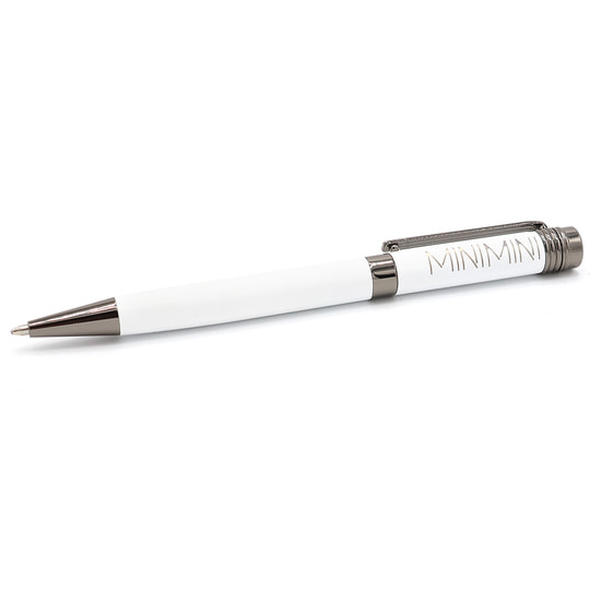 Ручка металлическая Senator, белая