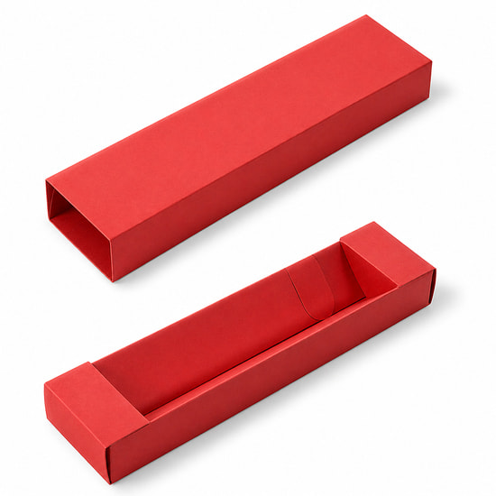 Коробка для ручки Bask, красный