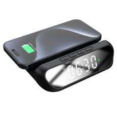 Часы с беспроводной зарядкой Drake 3в1 Часы с беспроводной зарядкой Drake 3в1