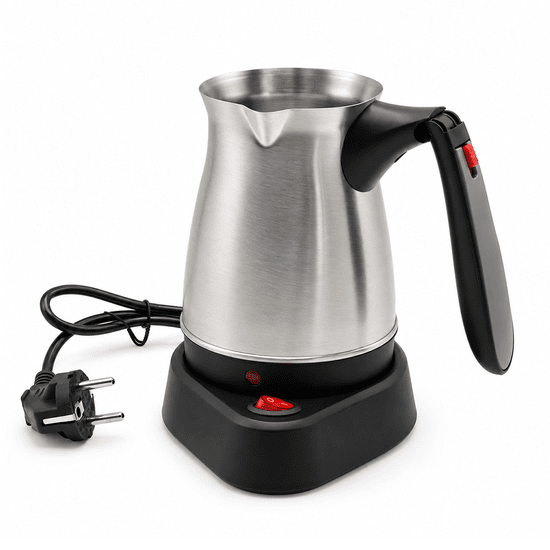 Турка-чайник электрическая Velluto, серебристый