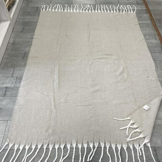 Плед акриловый SUPER SOFT NATURE, серый