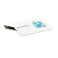 Флешка Card 16 Гб, белая