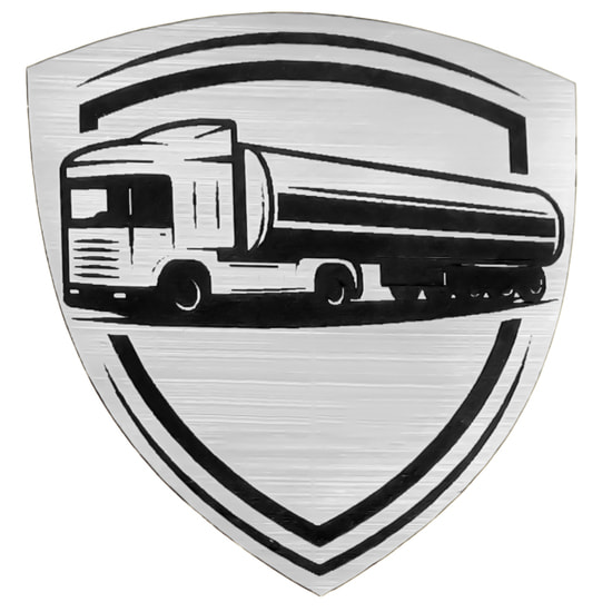 Шильд-наклейка транспорт, серебро