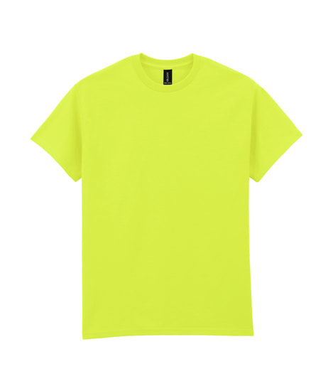Футболка ULTRA COTTON, ЖЕЛТЫЙ НЕОН M