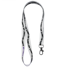 Ланъярд полноцветный Флоу с карабином