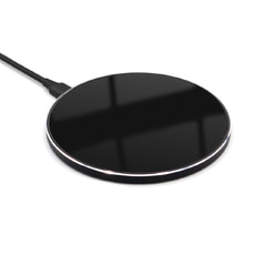 Беспроводное зарядное устройство Gravy с подсветкой и гравировкой 15W Беспроводное зарядное устройство Gravy с подсветкой и гравировкой 15W