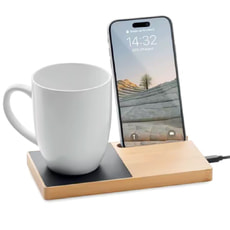 Зарядное устройство Allow c беспроводной зарядкой и функцией подогрева Зарядное устройство Allow c беспроводной зарядкой и функцией подогрева