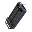 Внешний аккумулятор Xyron с солнечной панелью, 10000 mAh, синий