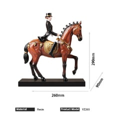 Статуэтка Наездница и лошадь