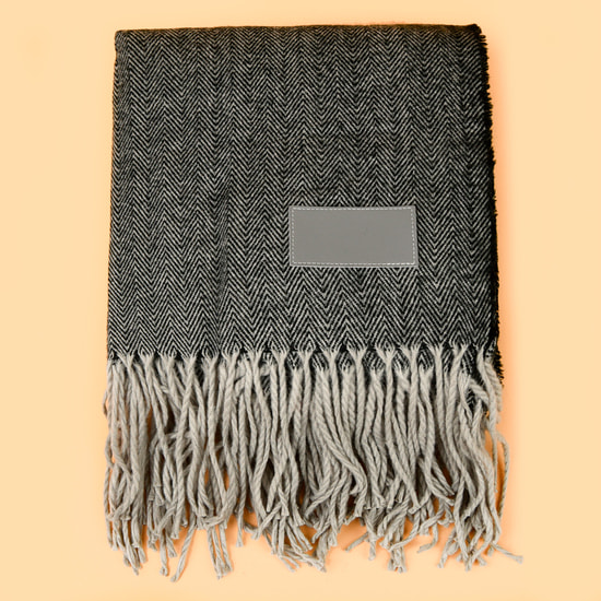 Плед BLANEX, темно-серый