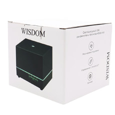 Светодиодный увлажнитель Wisdom с подсветкой гравировки